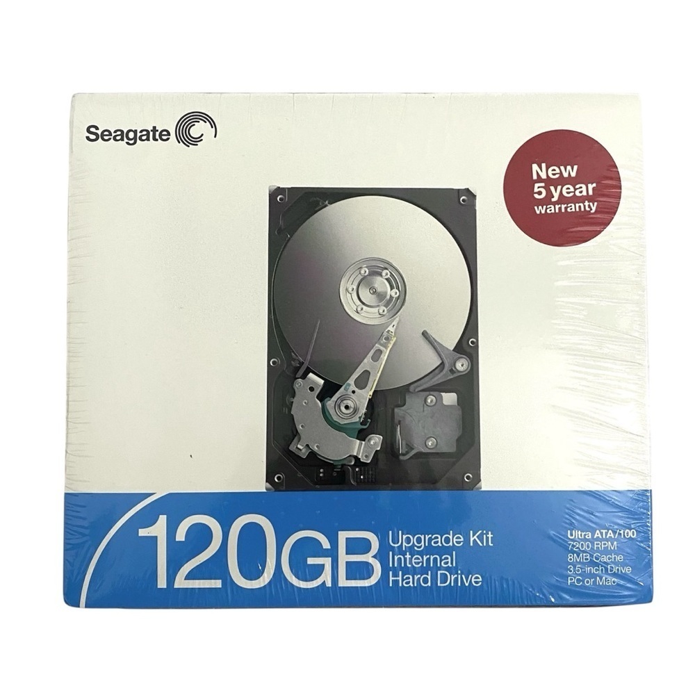 Seagate NIB 120 GB Ultra Barracuda ATA/100 Internal Hard Drive Upgrade Kit